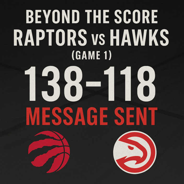 Raptors vs Hawks Feature Image