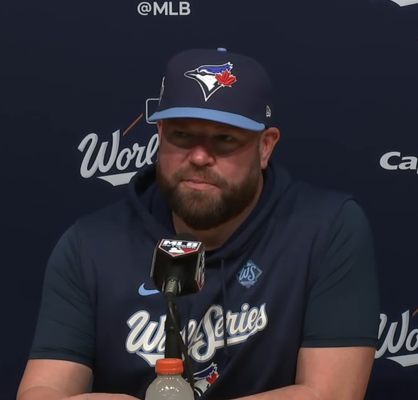 John Schneider speaking postgame Game 4