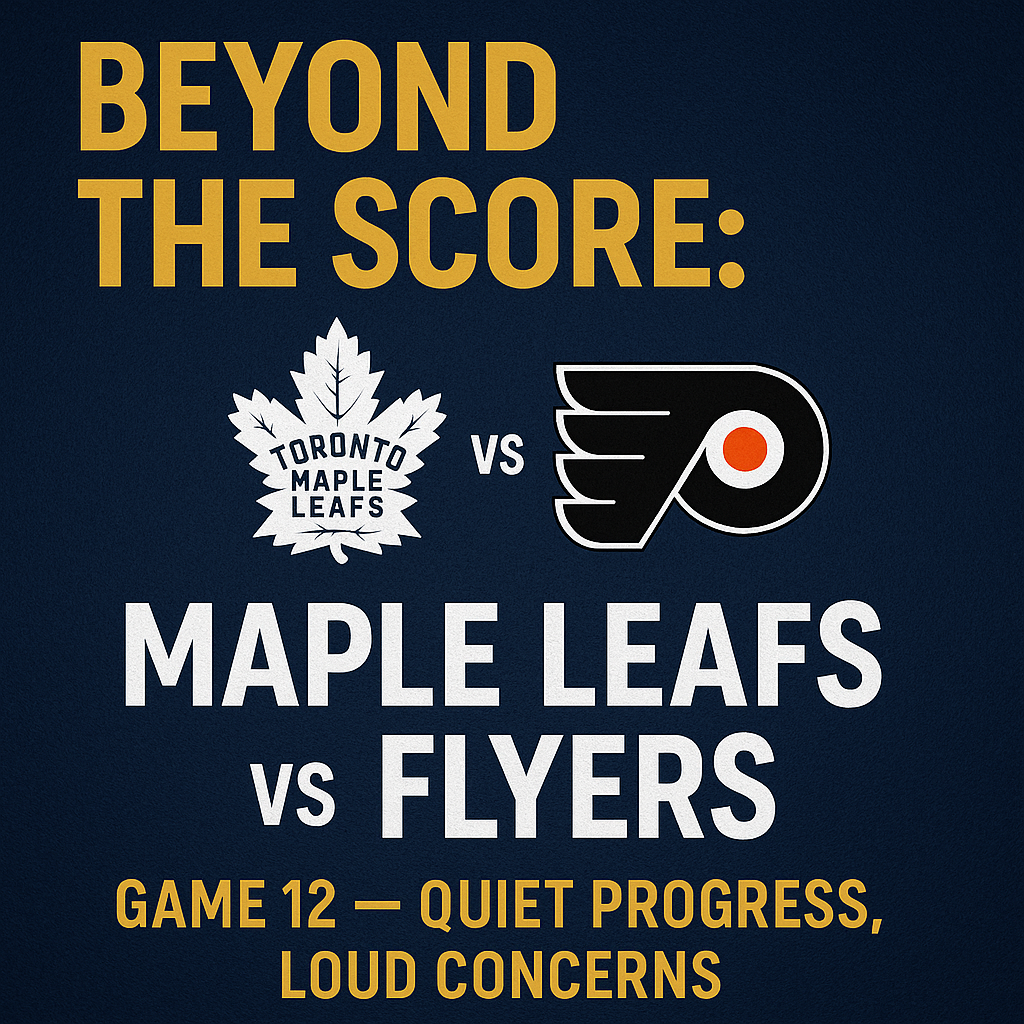 Leafs vs Flyers